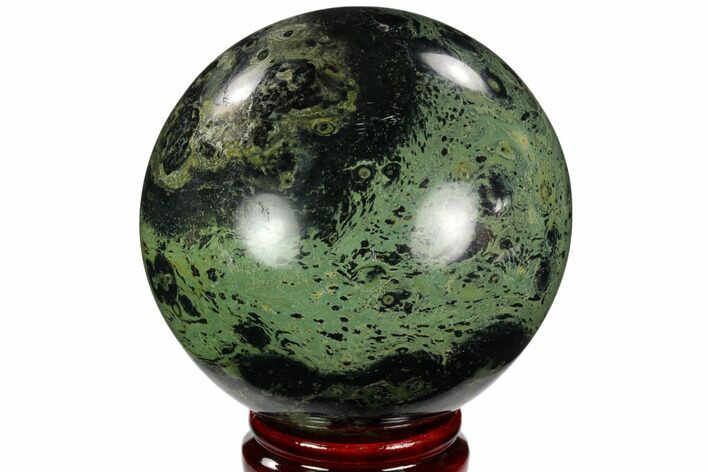 Polished Kambaba Jasper Sphere - Madagascar #121513